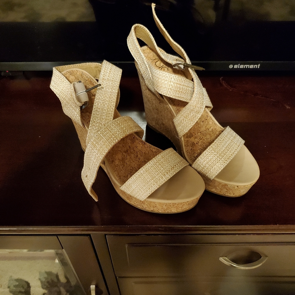 Wedge Heel Dress Sandal